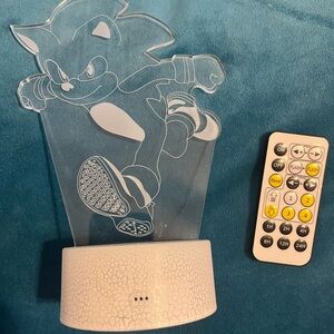 Sonic LED Night Light with Remote